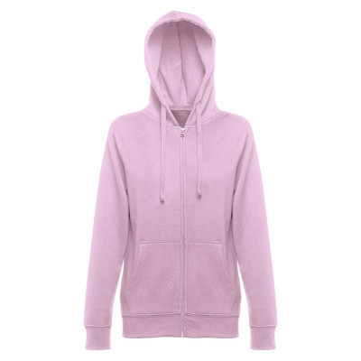 THC AMSTERDAM WOMEN. Women's hoodie in cotton and polyester with full zip